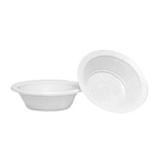 PRATO PLASTICO P15 BRANCO FUNDO 100X10UNIDADE CRISTAL