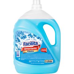 AMACIANTE DE ROUPA FACILITA CLASSICO AZUL 5L