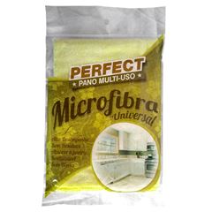 PANO MICROFIBRA AMARELO UNIVERSAL 40X40 PERFECT