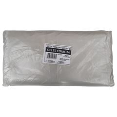SACO BRANCO 60 LITROS PARA LIXO GOIAS PLASTICOS 100 UNIDADES