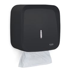 TOALHEIRO INVOQ PRETO 2/3 DOBRAS PREMISSE