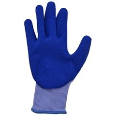 LUVA ALGODAO POLIESTER COM LATEX GRIP TAMANHO G VOLK