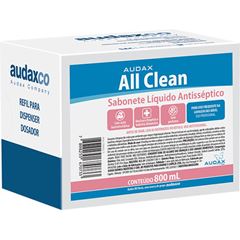 SABONETE LIQUIDO ALLCLEAN 800ML ANTISSEPTICO TRICLOSAN