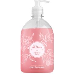 SABONETE AUDAX ALLCLEAN 500ML FLORES E FRUTAS