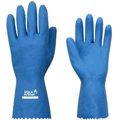 LUVA FORRADA AZUL VERNIZ TAMANHO G VOLK