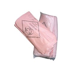 SACO LARANJA HOSPITALAR 60 LITROS ECO GOIAS PLASTICOS 100 UNIDADES