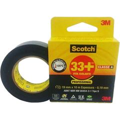 FITA ISOLANTE SCOTCH 33+ 19MMX10MTS 3M