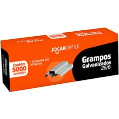 GRAMPO GALVANIZADO 26/6 5000X1 JOCAR