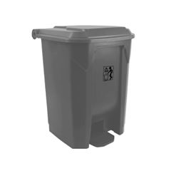 LIXEIRA COM PEDAL 15L CINZA PRIME PRO