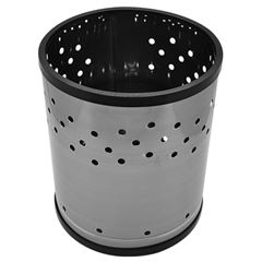 LIXEIRA INOX PERFURADA 7LT REFERENCIA:3548 VIEL