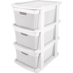 GAVETEIRO COM 3 DE 15L DEP BRANCO JAGUAR