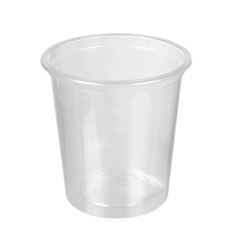 POTE DESCARTAVEL TRANSPARENTE 500ML PP 20X50 UNIDADES
