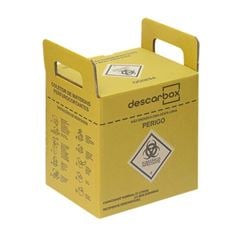 CAIXA COLETORA PERFUROCORTANTE 7L DESCARBOX