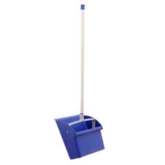 PA PARA LIXO PLASTICA COM CABO DE ALUMINIO COLETORA PRETA PRIMEPRO