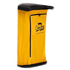 BOLSA VINIL AMARELA PARA CARRO FUNCIONAL COM ZIPPER PRIMEPRO