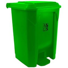 LIXEIRA COM PEDAL 30LTS VERDE PRIME PRO