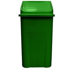 LIXEIRA BASCULANTE VERDE 100LT PRIMEPRO 