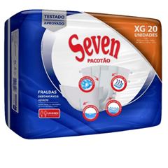 FRALDA SEVEN MASTER PACOTAO TAMANHO XG 20 UNIDADES