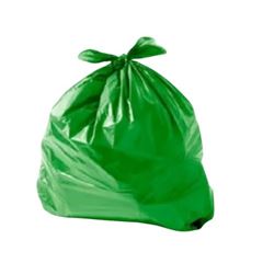 SACO VERDE 300 LITROS REFORCADO PARA LIXO GOIAS PLASTICOS 100 UNIDADES