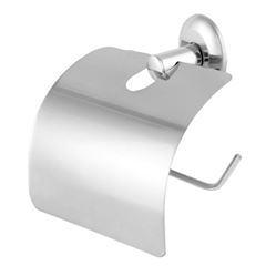 DISPENSER PARA PAPEL HIGIENICO COM TAMPA INOX KITINOX