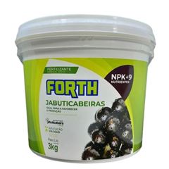 ADUBO JABUTICABEIRA 3KG BALDE FORTH