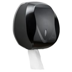 DISPENSER PARA PAPEL HIGIENICO ROLAO CLEAN DARK PRETO