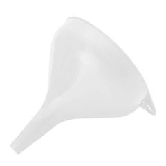 FUNIL PLASTICO BRANCO 12CM PLASVALE