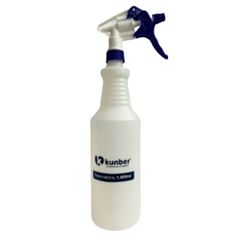 PULVERIZADOR BRANCO E GATILHO AZUL SPRAY PEAD PROFISSIONAL KUNBER 1000ML 