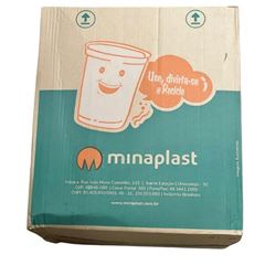 COPO DESCARTAVEL TRANSPARENTE 150ML PS 25X100 UNIDADES MINAPLAST 