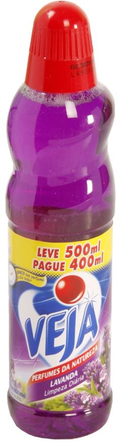 LIMPADOR VEJA PERFUMADO LIRIO DO NILO 500ML