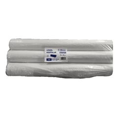 LENCOL HOSPITALAR FOLHA SIMPLES 70X50CM COM 3 ROLOS CAPAPER