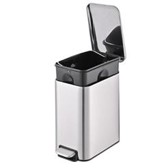 LIXEIRA INOX LINEA COM PEDAL 5LT POWERMAID