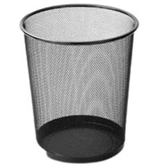 CESTO METAL TELADO PRETO 9LT POWERMAID