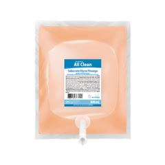 SABONETE LIQUIDO AUDAX ALLCLEAN 800ML PESSEGO REFIL KLYNE