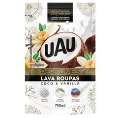 LAVA ROUPA LIQIQUIDO UAU COCO & VANILLA 750ML