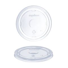 TAMPA PLASTICA TRANSPARENTE PARA COPOS 180/200ML PP TST-180 40X50UN COPOBRAS 