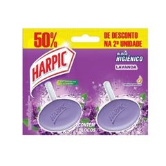 HARPIC BLOCO PARA CAIXA ACOPLADA 1X2UN LAVANDA