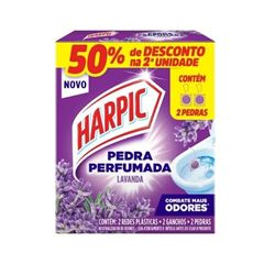 PEDRA SANIT. LAVANDA 2X34GR HARPIC