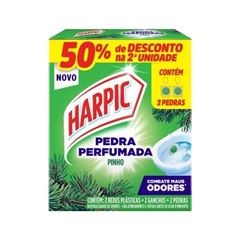 PEDRA SANITARIA PINHO 2X34GR HARPIC
