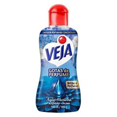 AROMATIZANTE PERFUMADO VEJA GEL CONCENTRADO AGUA MARINHA E ALGODAO 100ML 
