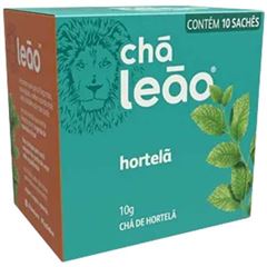 CHA DE HORTELA MATE LEAO 10G 1X10 UNIDADES