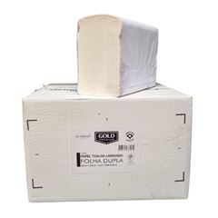 TOALHA PAPEL INTERFOLHA FOLHA DUPLA 2400 FOLHAS 22X20CM GOLD PREMIUM 40GRM 
