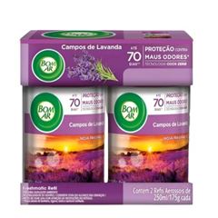 REFIL PARA APARELHO AUTOMATICO CAMPOS DE LAVANDA COM 2 UNIDADES DE 250ML 