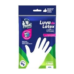 LUVA AZUL MULTIUSO SLIM TAMANHO G PRIME PRO