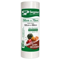 SACO BOBINA PICOADA 50X70CM MAIS RESISTENTE SEGPLAST