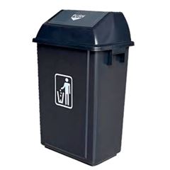 LIXEIRA TAMPA BASCULANTE CINZA 2LT PRIMEPRO 