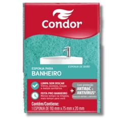 ESPONJA CONDOR PARA BANHEIRO 1X1UN REFERENCIA 1538
