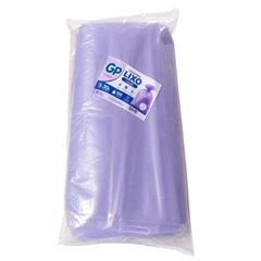 SACO LILAS 30L PERFUMADO 100 UNIDADES PACOTE MINULIX