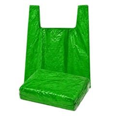 SACOLA REFORCADA 30X40CM VERDE COM 2KG OUROSAC
