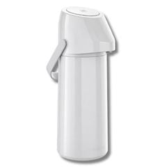 GARRAFA TERMICA RUBI BRANCA 1 LITRO SOPRANO